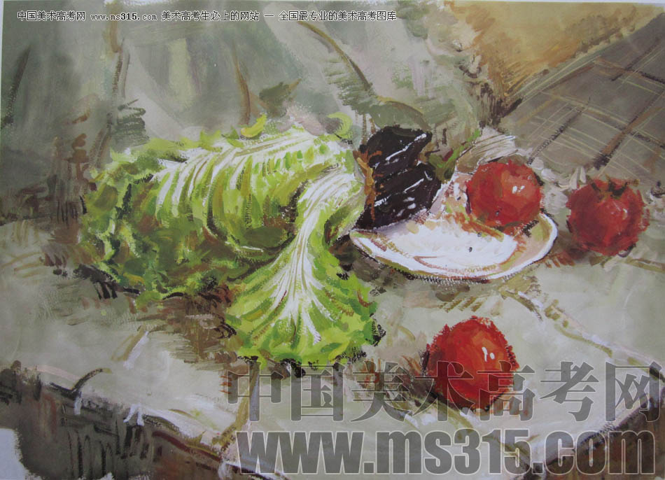 鲁迅美术学院2011年色彩优秀试卷17