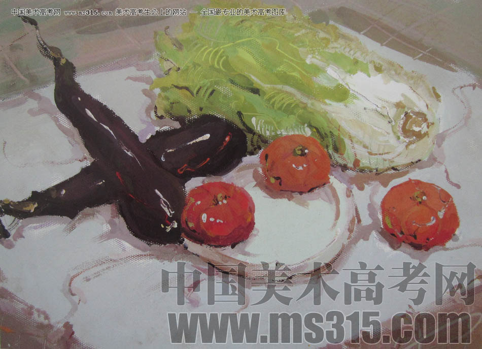 鲁迅美术学院2011年色彩优秀试卷20