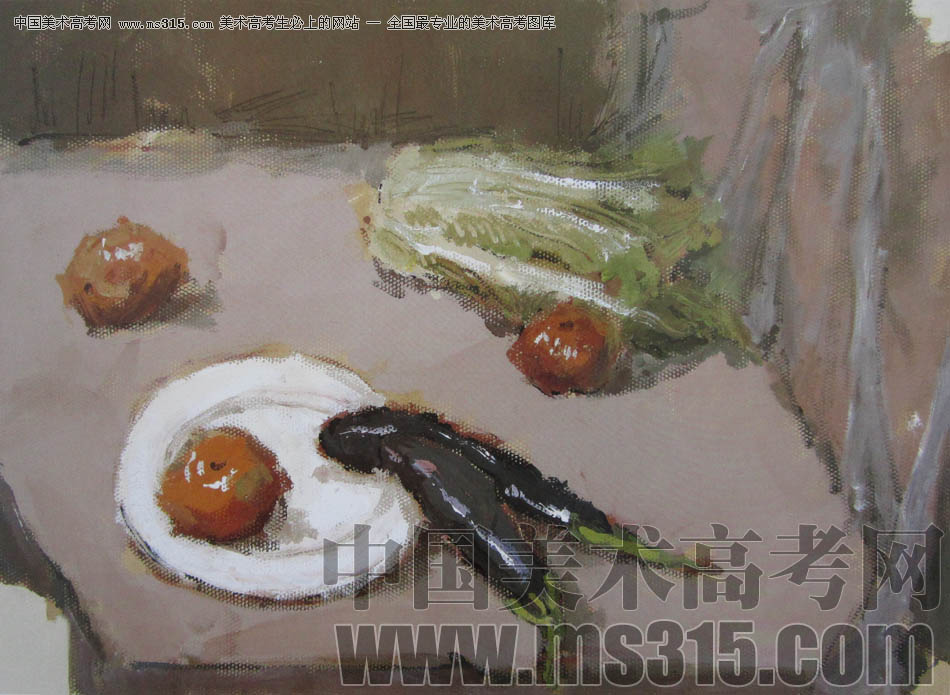鲁迅美术学院2011年色彩优秀试卷24