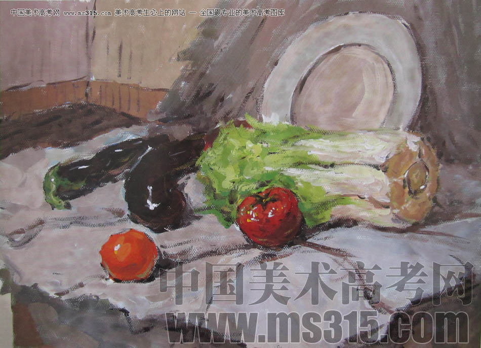鲁迅美术学院2011年色彩优秀试卷25