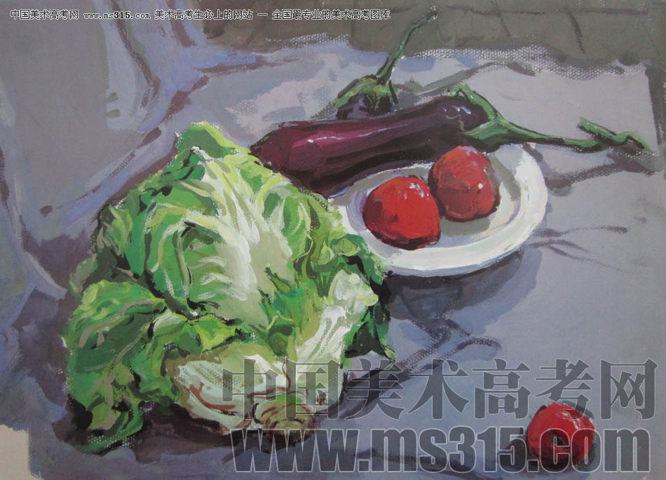 鲁迅美术学院2011年色彩优秀试卷26