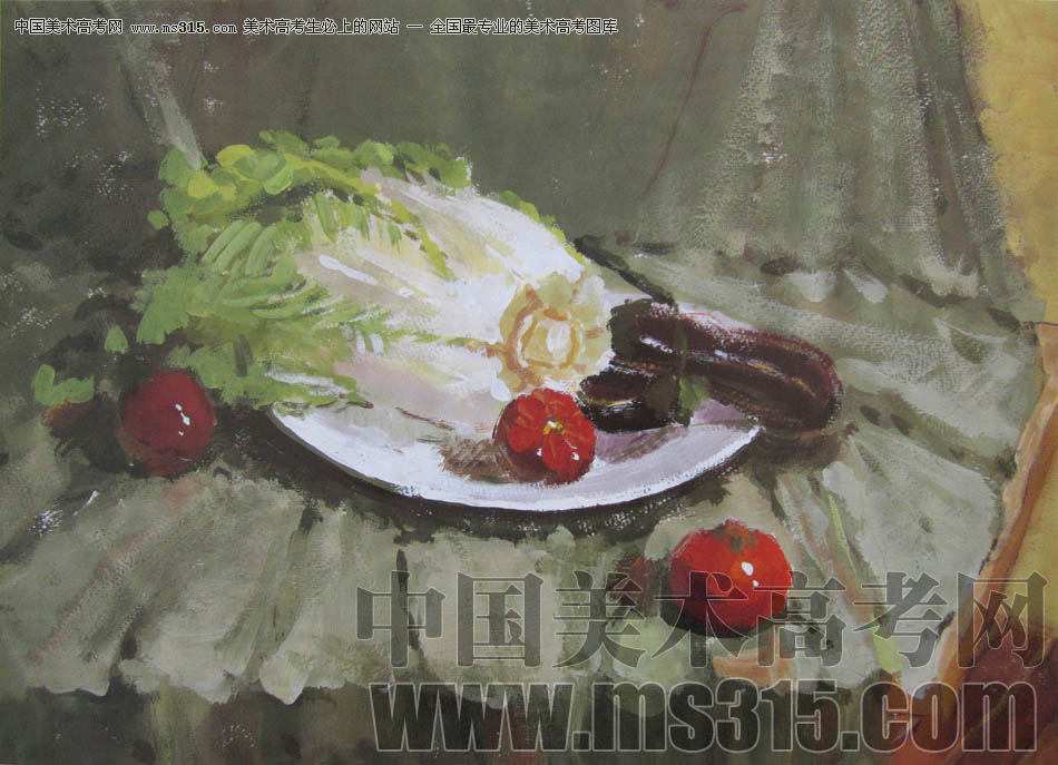鲁迅美术学院2011年色彩优秀试卷27