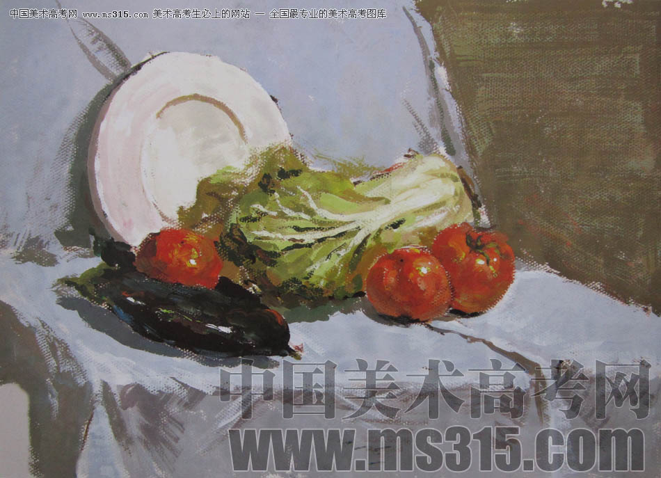 鲁迅美术学院2011年色彩优秀试卷28