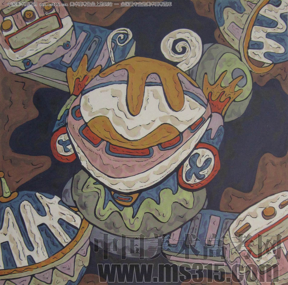 鲁迅美术学院2011年设计基础优秀试卷7