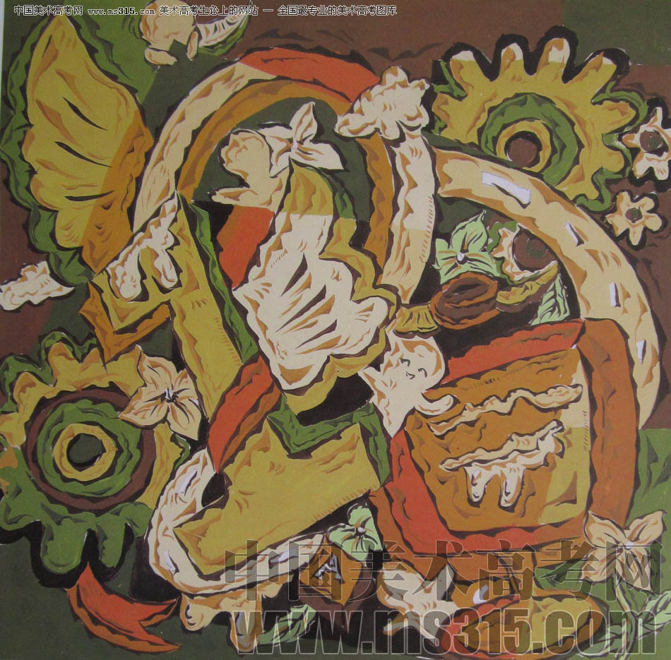 鲁迅美术学院2011年设计基础优秀试卷14