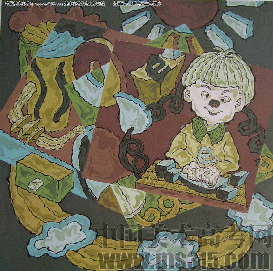 鲁迅美术学院2011年设计基础优秀试卷13