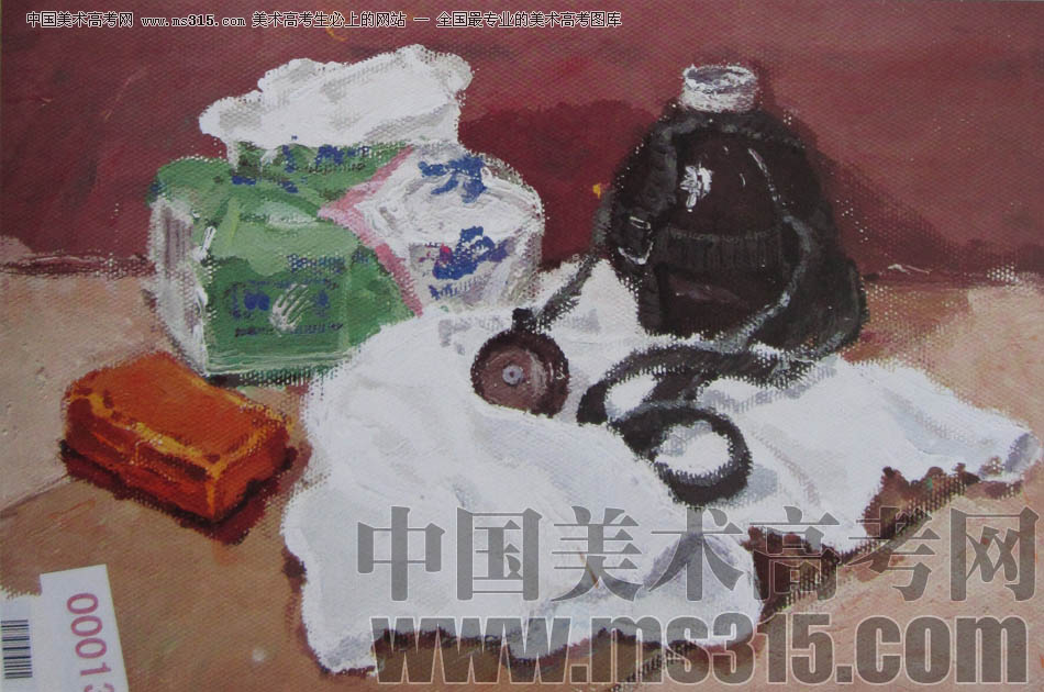 湖北美术学院2011年色彩优秀试卷9