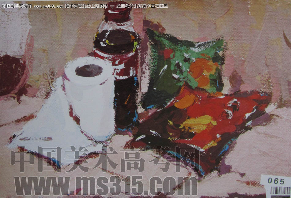 湖北美术学院2011年色彩优秀试卷54