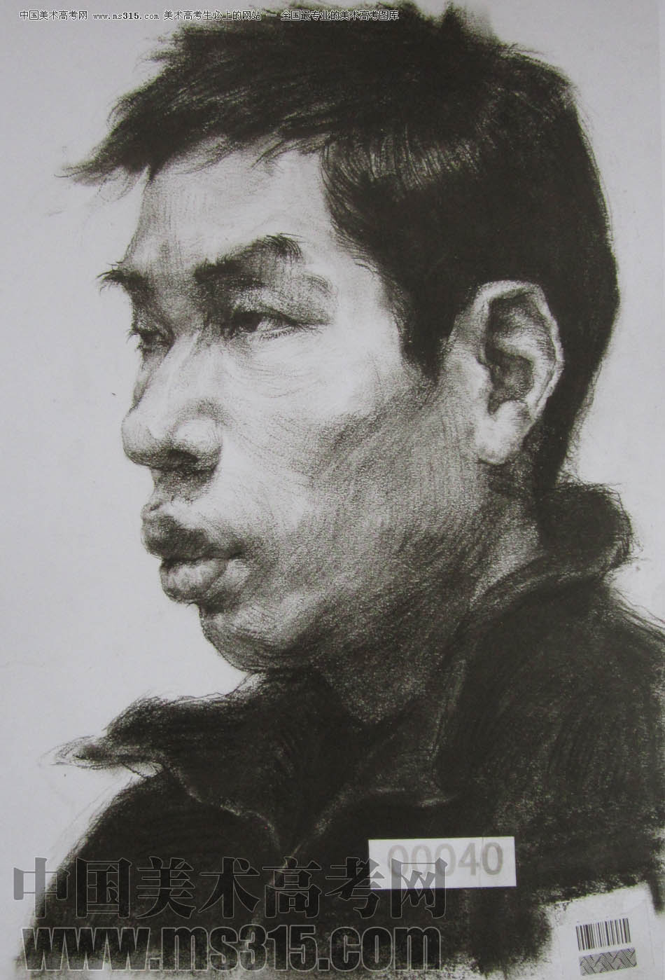 湖北美术学院2011年素描优秀试卷9