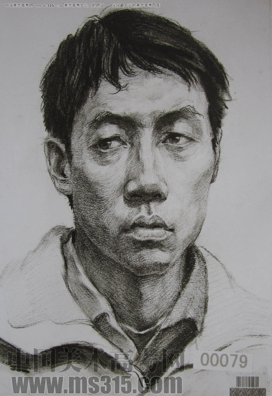 湖北美术学院2011年素描优秀试卷10