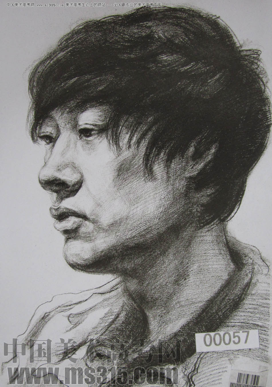 湖北美术学院2011年素描优秀试卷27