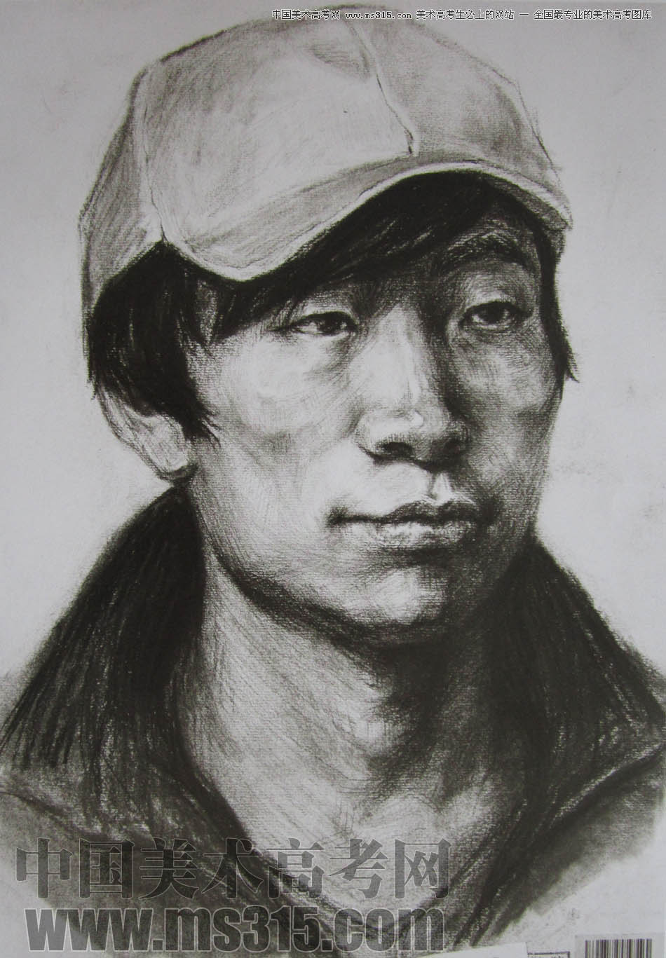 湖北美术学院2011年素描优秀试卷35