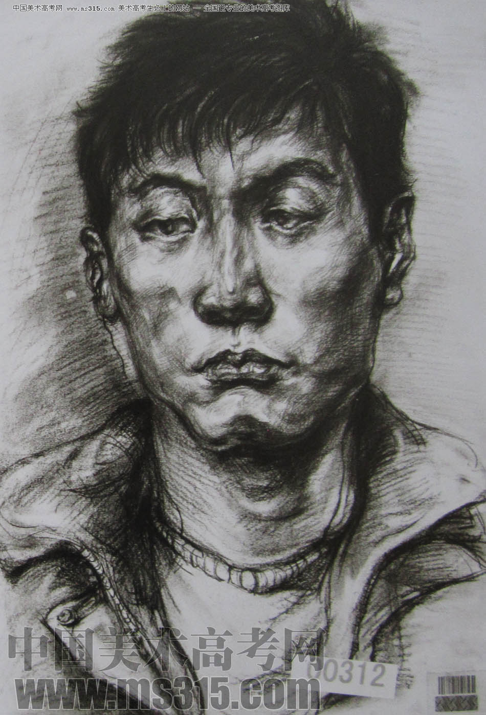 湖北美术学院2011年素描优秀试卷47