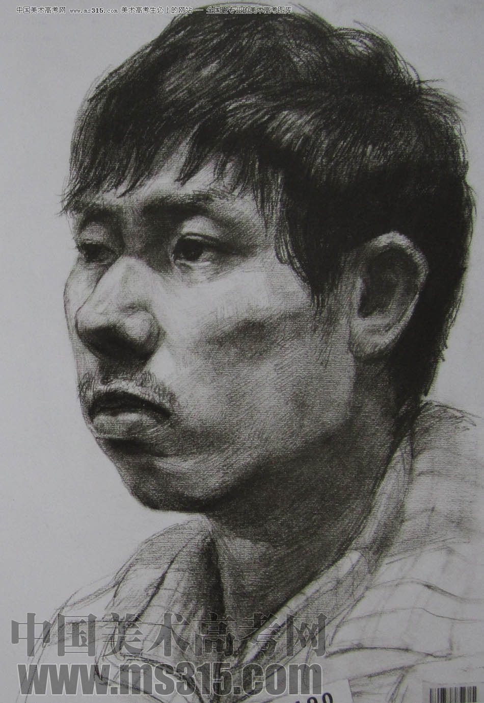 湖北美术学院2011年素描优秀试卷53