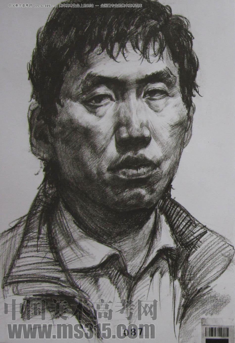 湖北美术学院2011年素描优秀试卷62