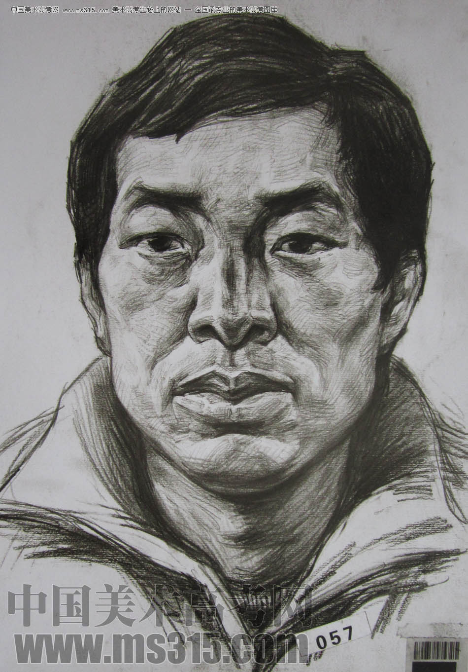 湖北美术学院2011年素描优秀试卷23