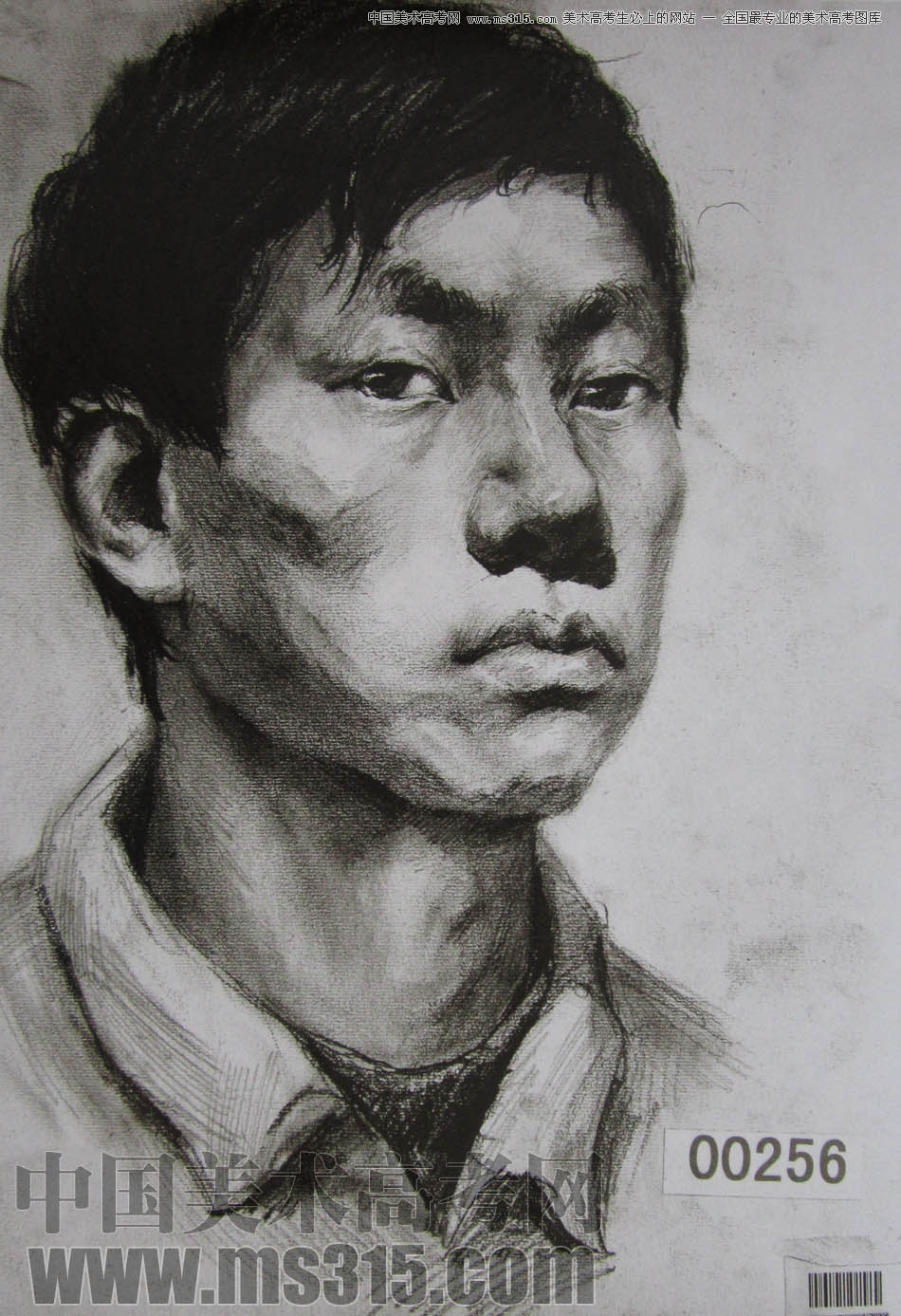 湖北美术学院2011年素描优秀试卷24