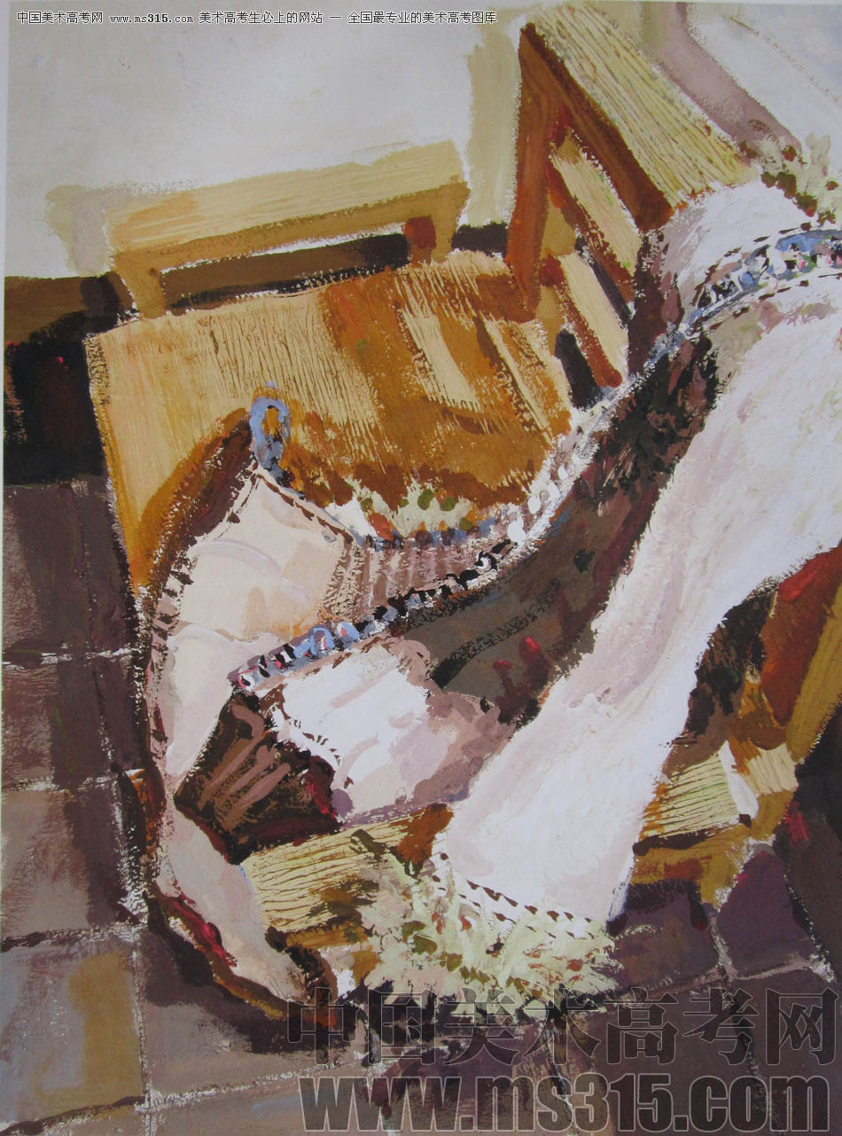 2011年清华大学美术学院色彩高分试卷21（设计）