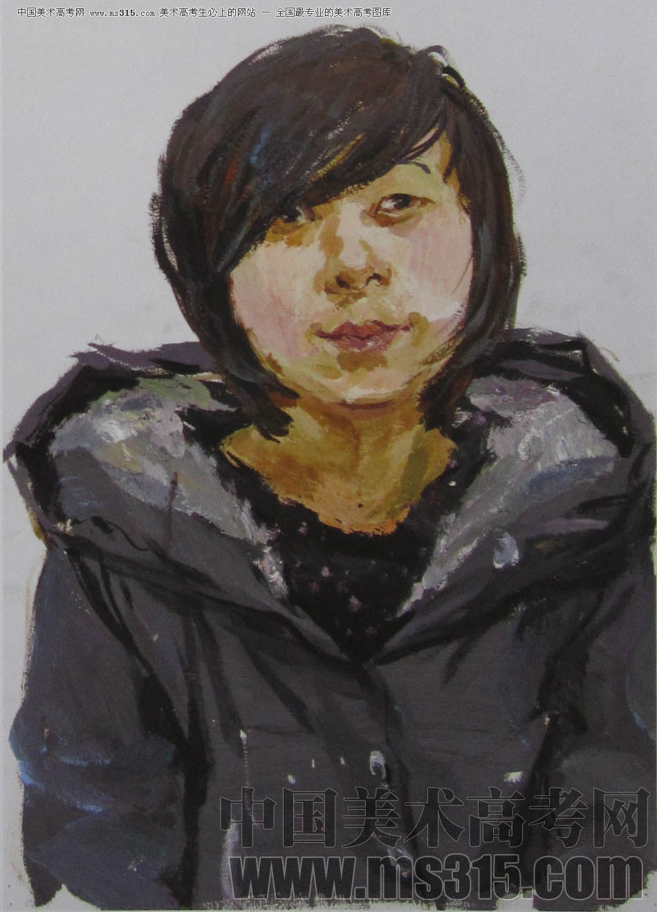 2011年清华大学美术学院色彩高分试卷41（造型）