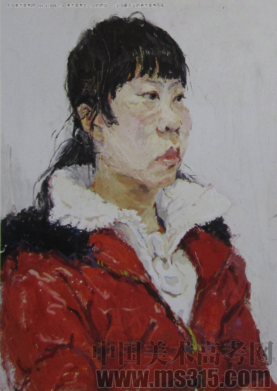 2011年清华大学美术学院色彩高分试卷43（造型）