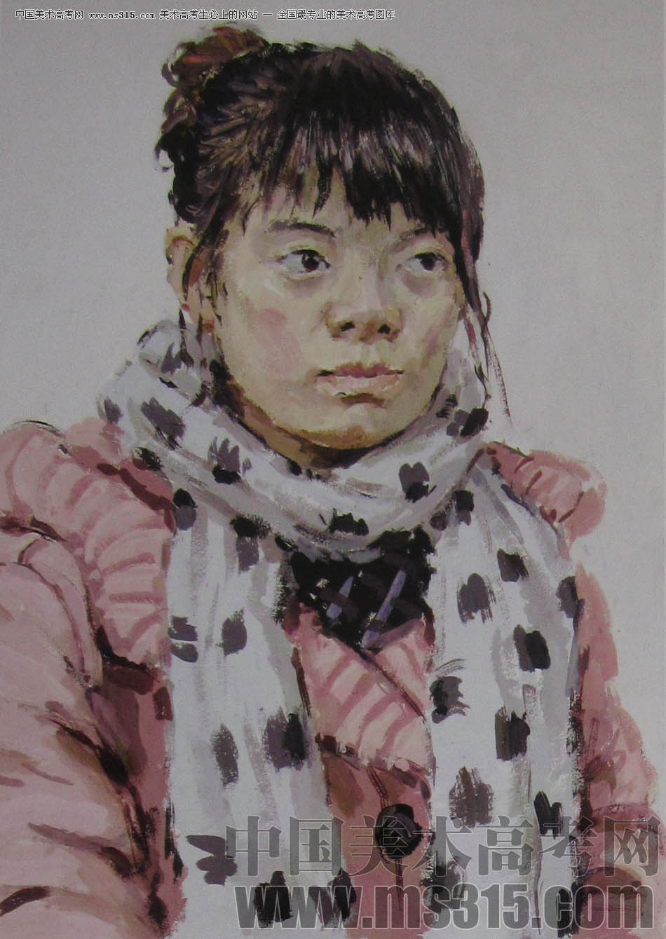 2011年清华大学美术学院色彩高分试卷42（造型）