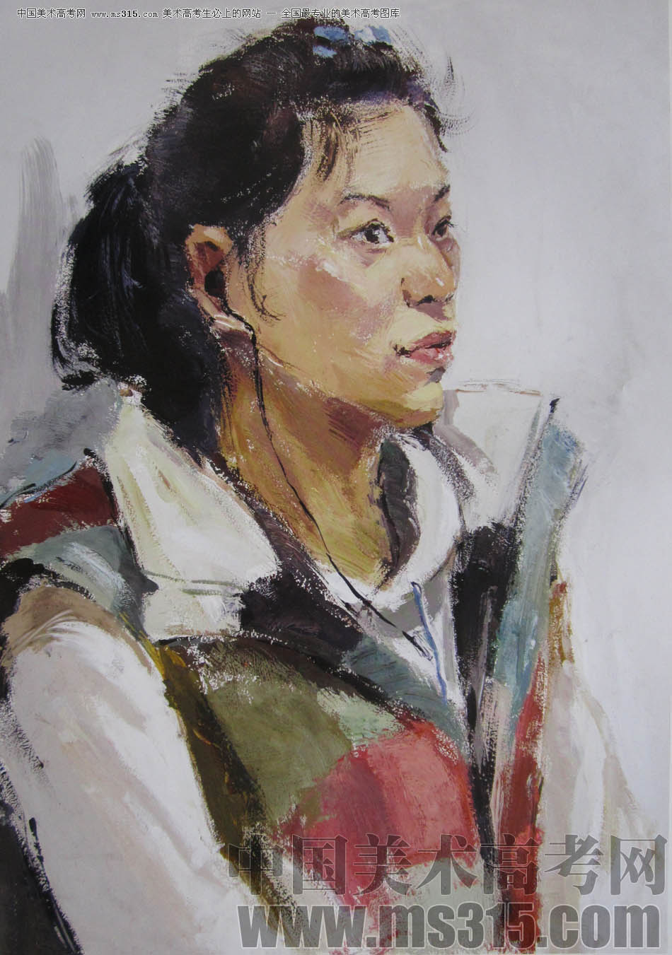 2011年清华大学美术学院色彩高分试卷46（造型）