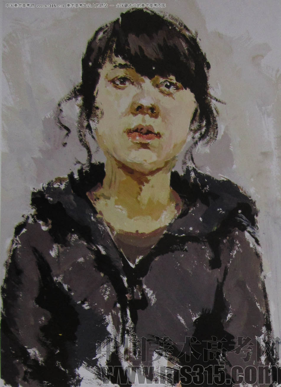 2011年清华大学美术学院色彩高分试卷47（造型）