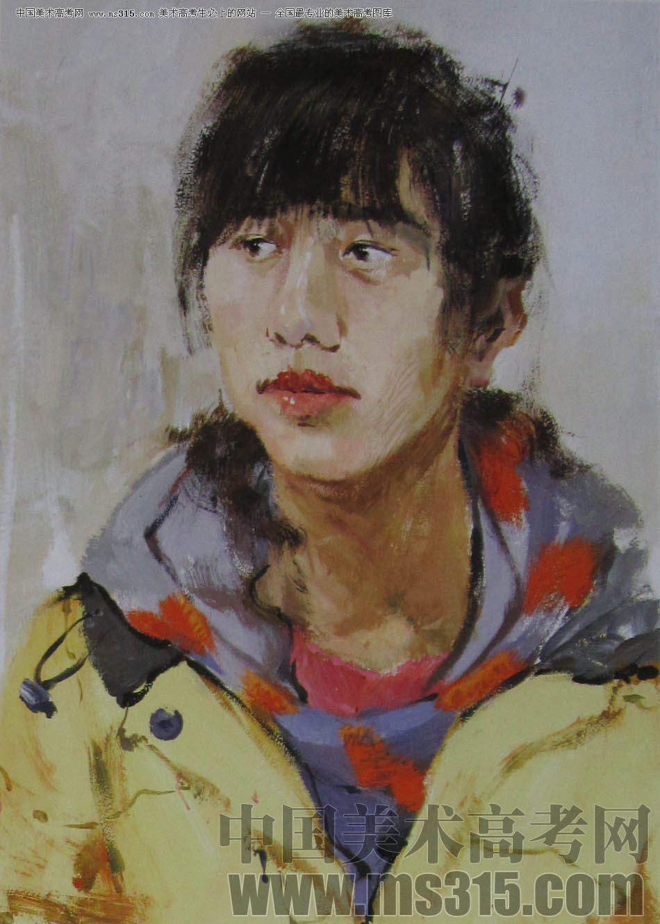 2011年清华大学美术学院色彩高分试卷48（造型）