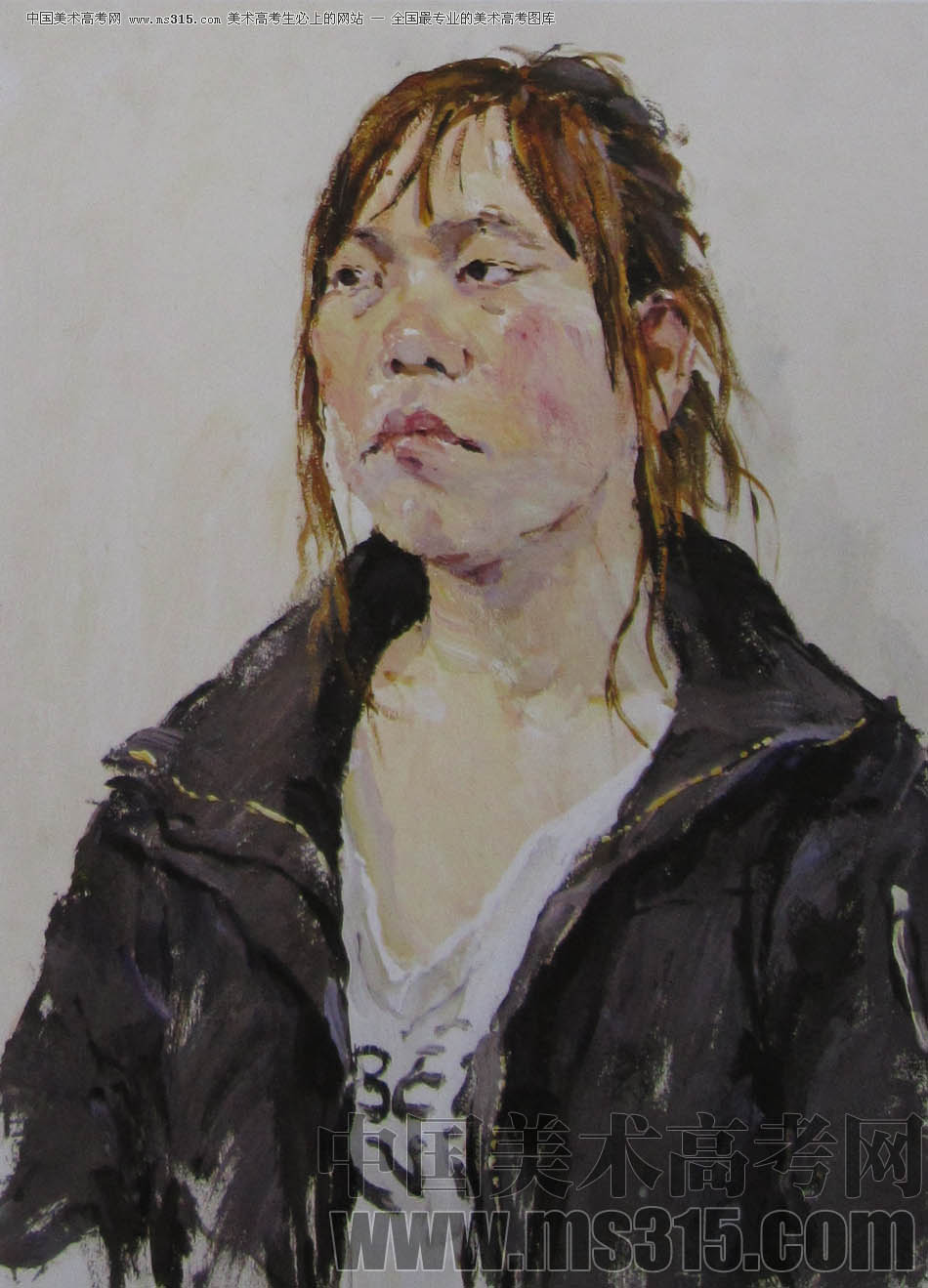 2011年清华大学美术学院色彩高分试卷49（造型）