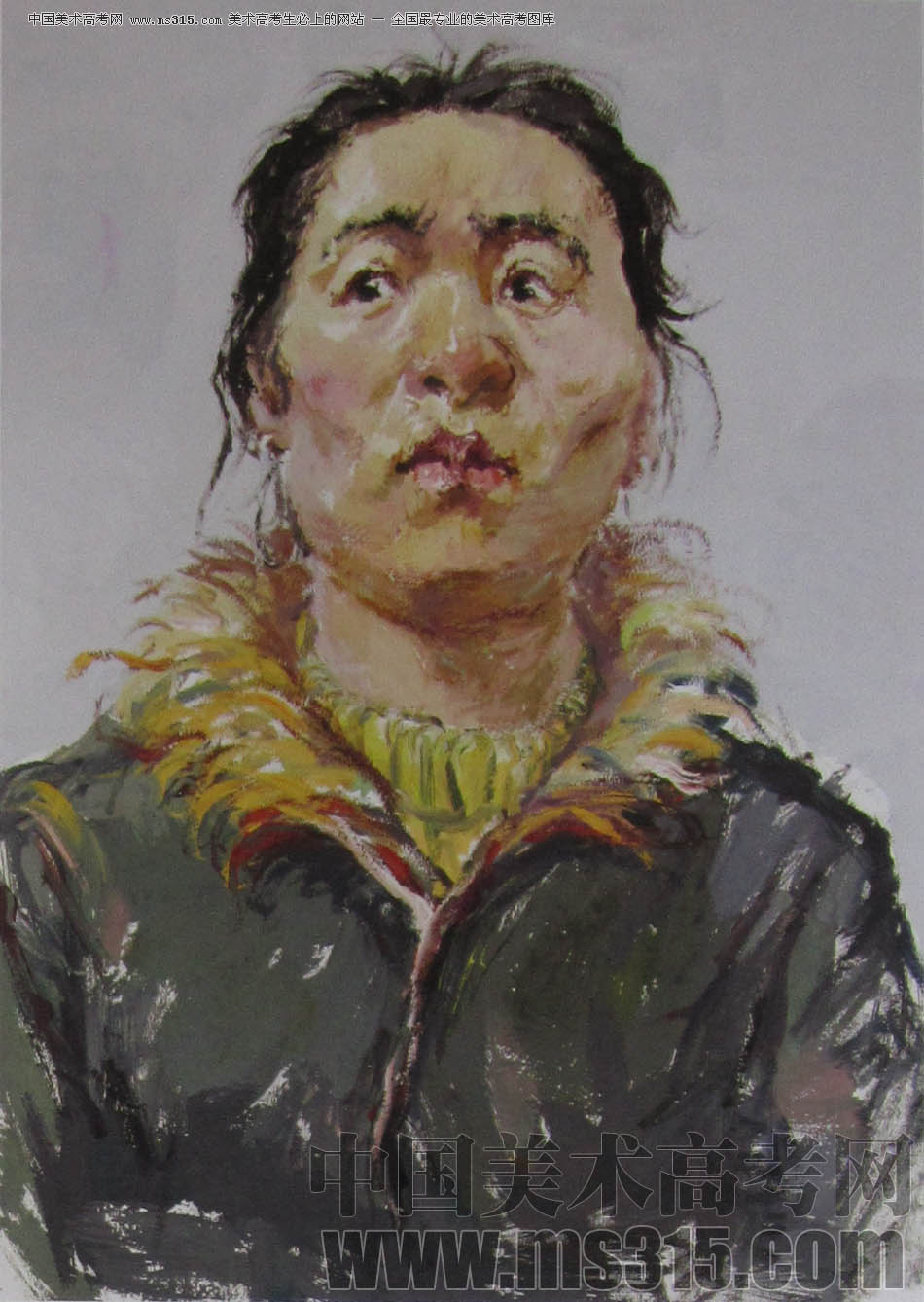 2011年清华大学美术学院色彩高分试卷51（造型）