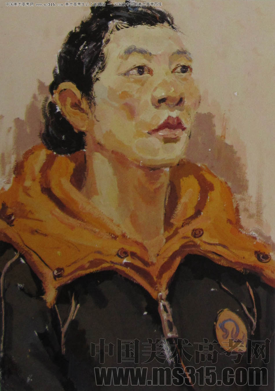 2011年清华大学美术学院色彩高分试卷52（造型）