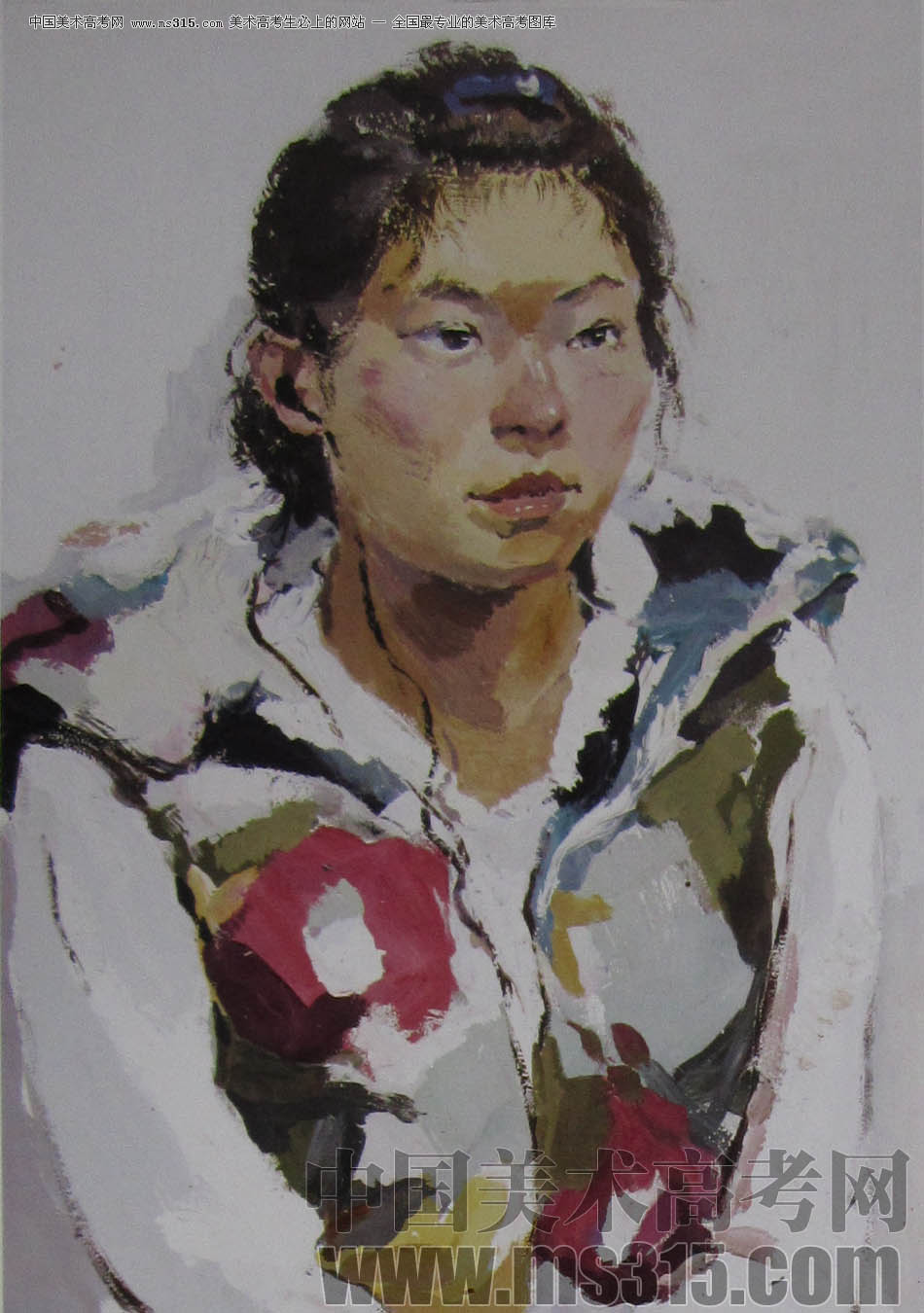 2011年清华大学美术学院色彩高分试卷56（造型）