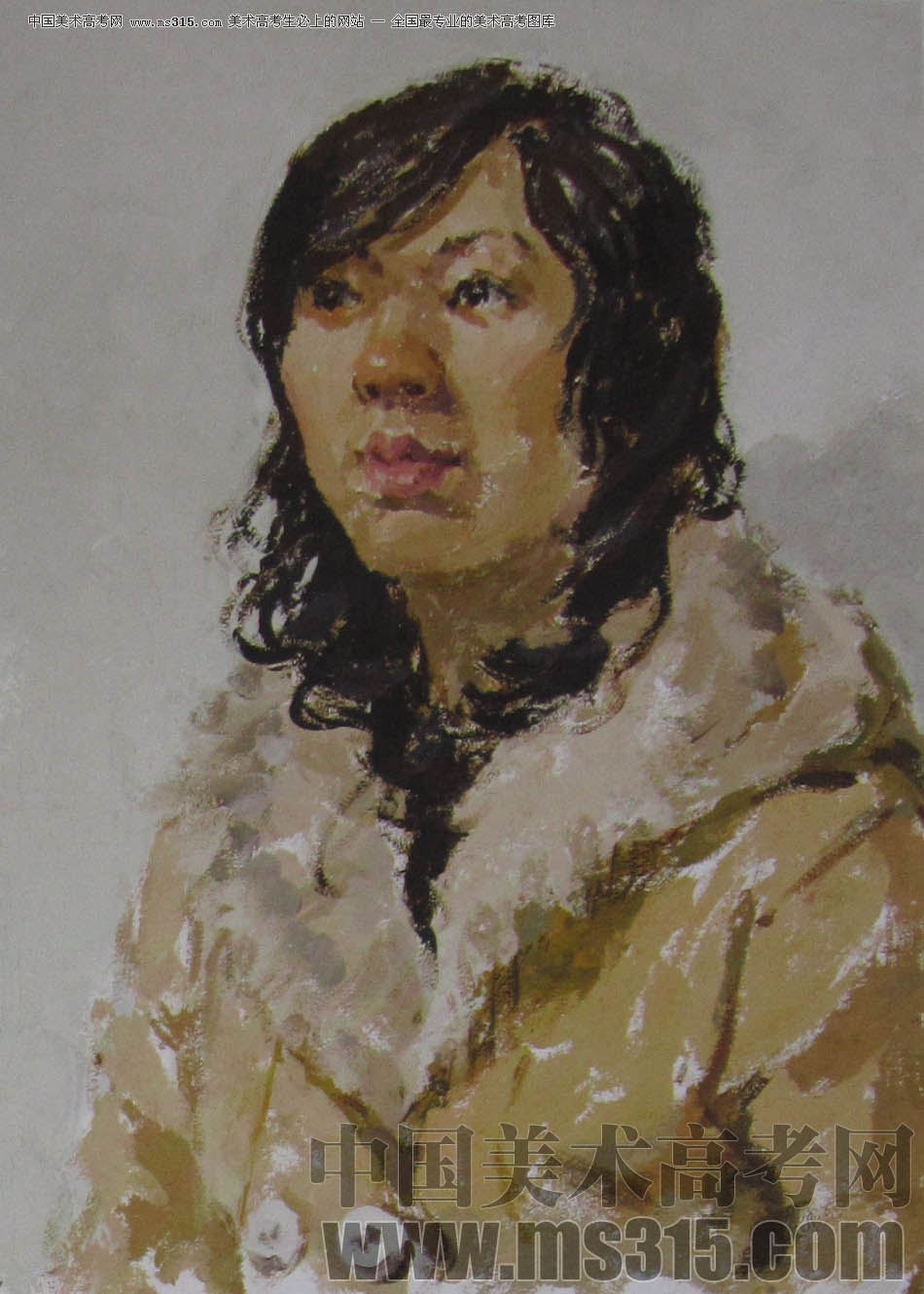 2011年清华大学美术学院色彩高分试卷57（造型）