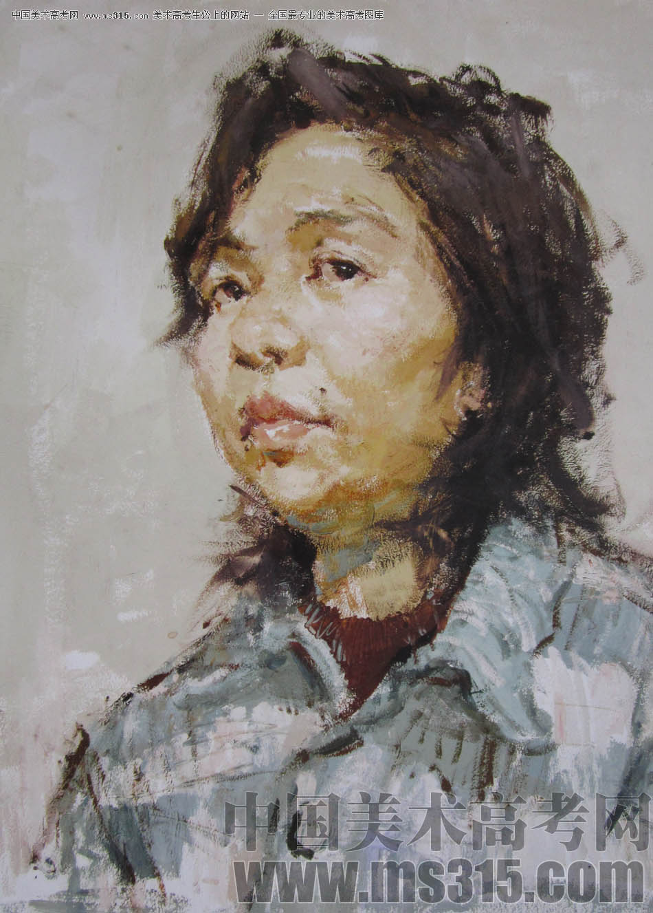 2011年清华大学美术学院色彩高分试卷59（造型）