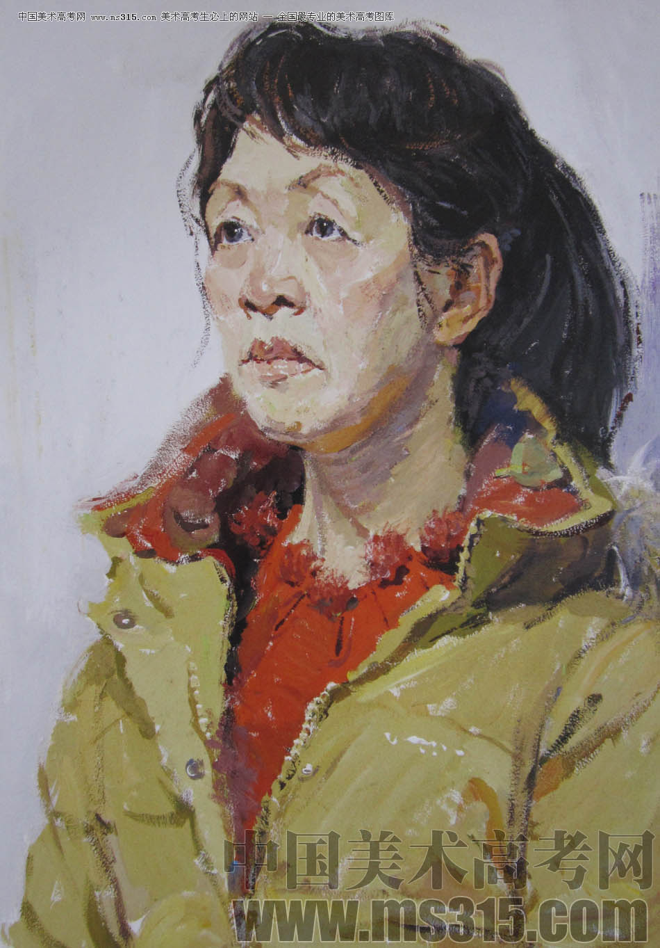 2011年清华大学美术学院色彩高分试卷61（造型）