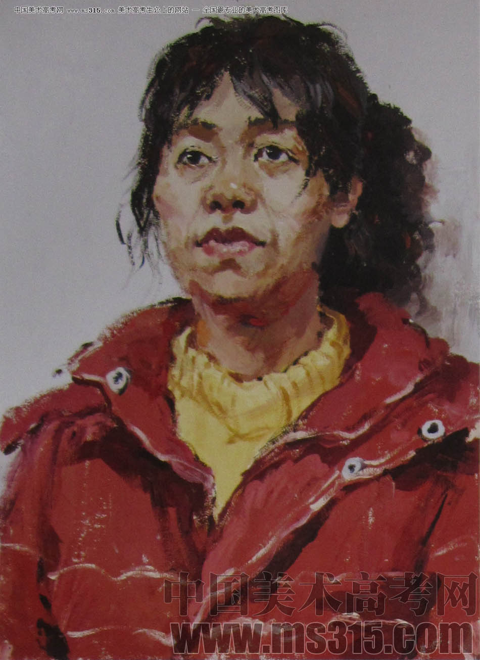 2011年清华大学美术学院色彩高分试卷63（造型）