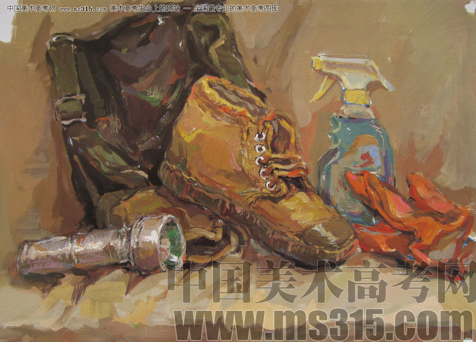 2009年鲁迅美术学院色彩优秀试卷2