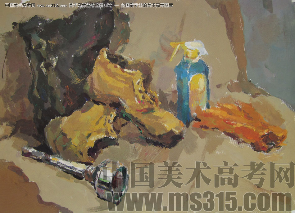 2009年鲁迅美术学院色彩优秀试卷4