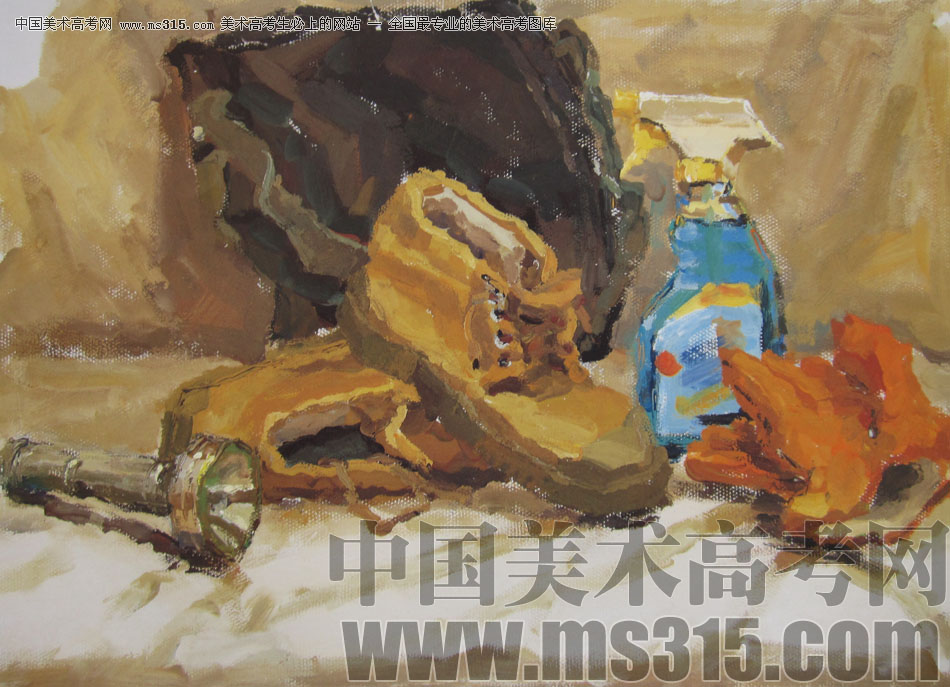 2009年鲁迅美术学院色彩优秀试卷7