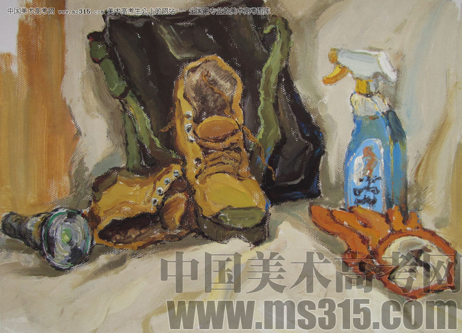 2009年鲁迅美术学院色彩优秀试卷10