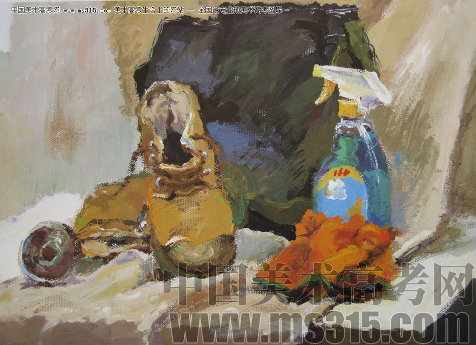 2009年鲁迅美术学院色彩优秀试卷13