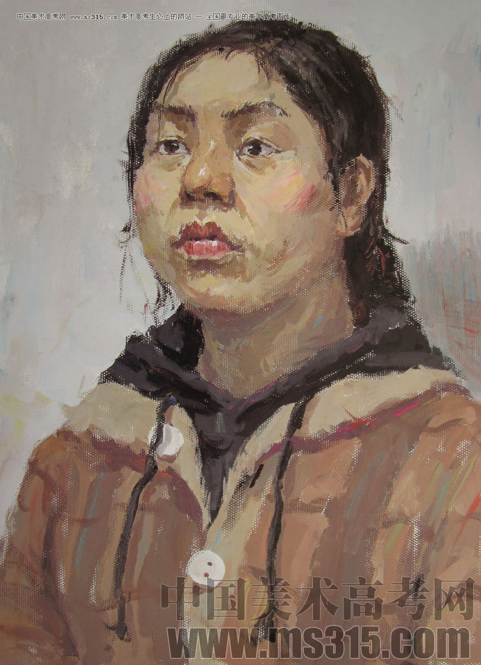 2009年鲁迅美术学院色彩优秀试卷21