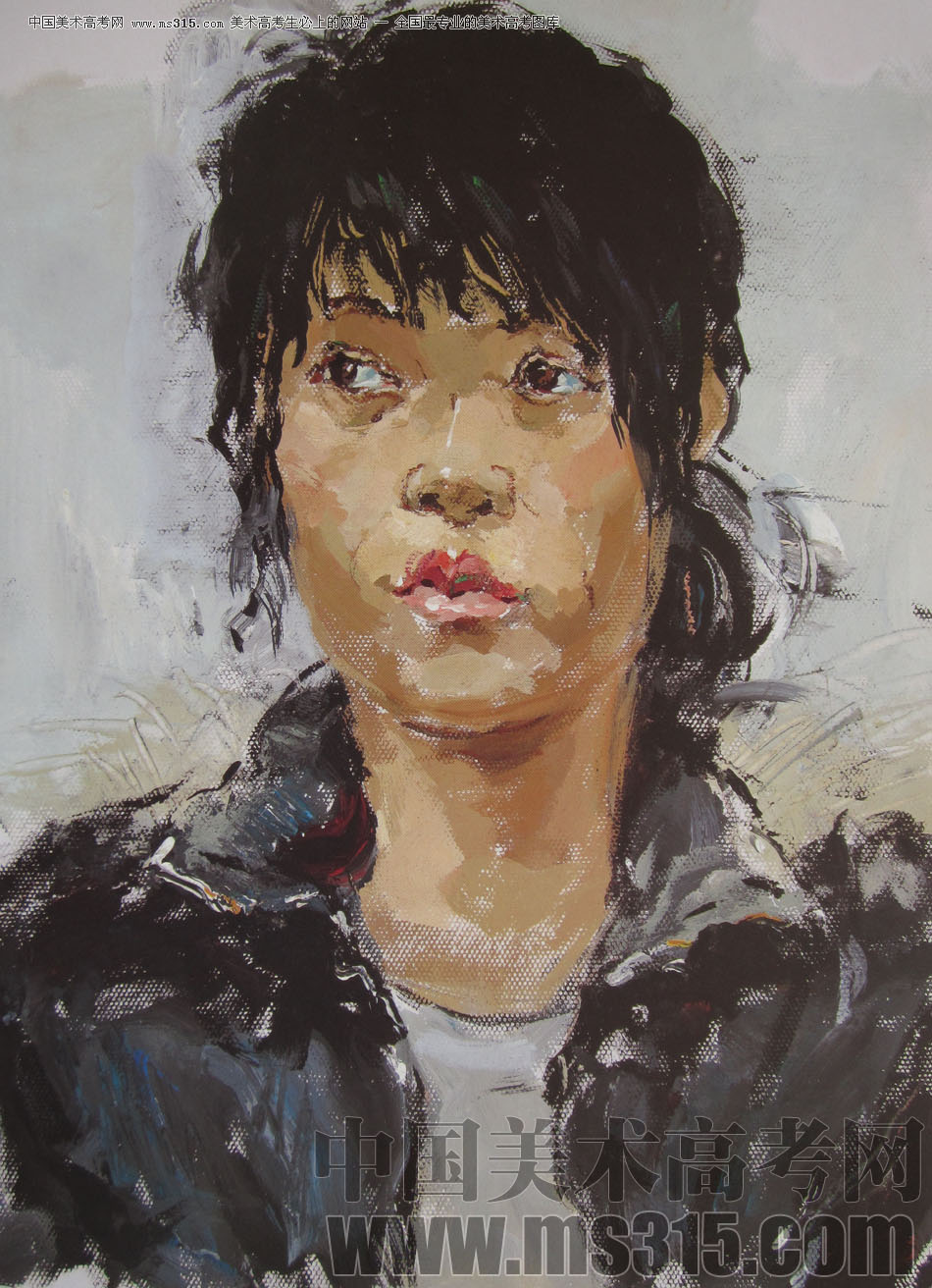 2009年鲁迅美术学院色彩优秀试卷25