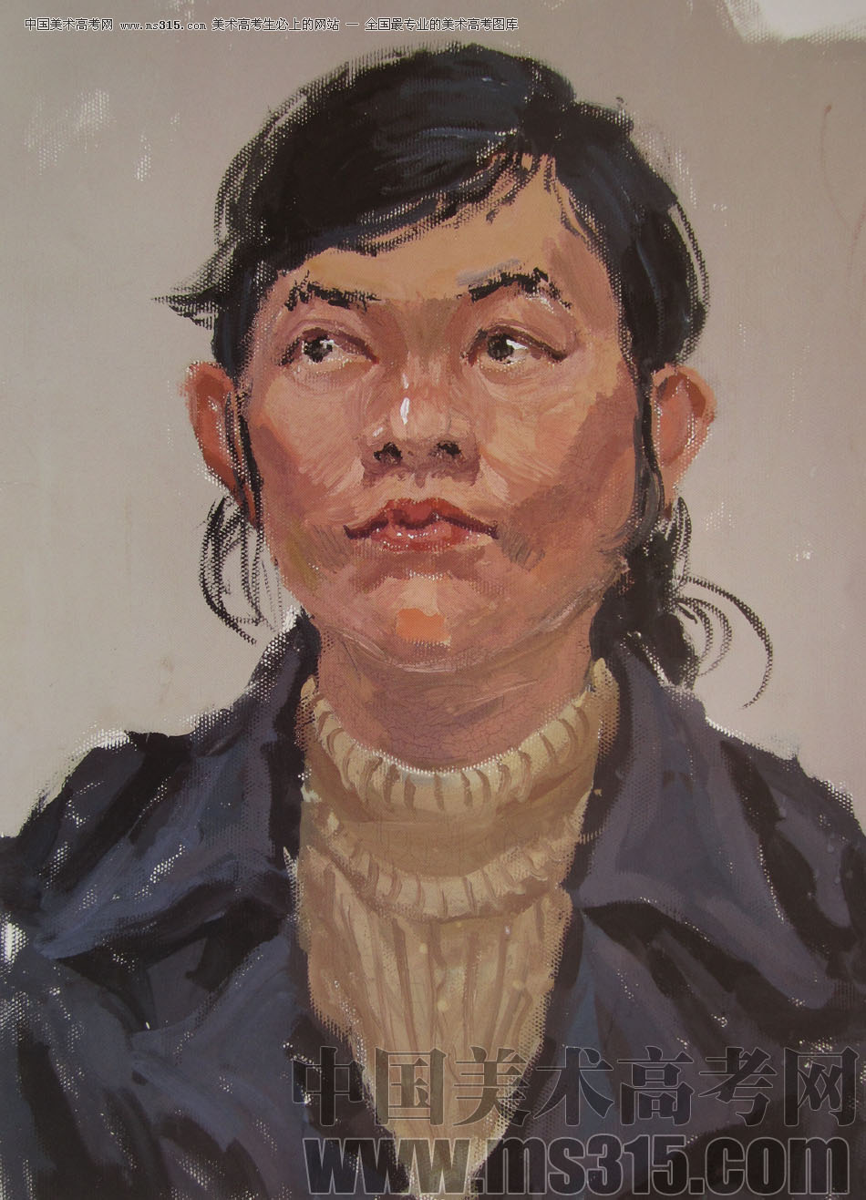 2009年鲁迅美术学院色彩优秀试卷26