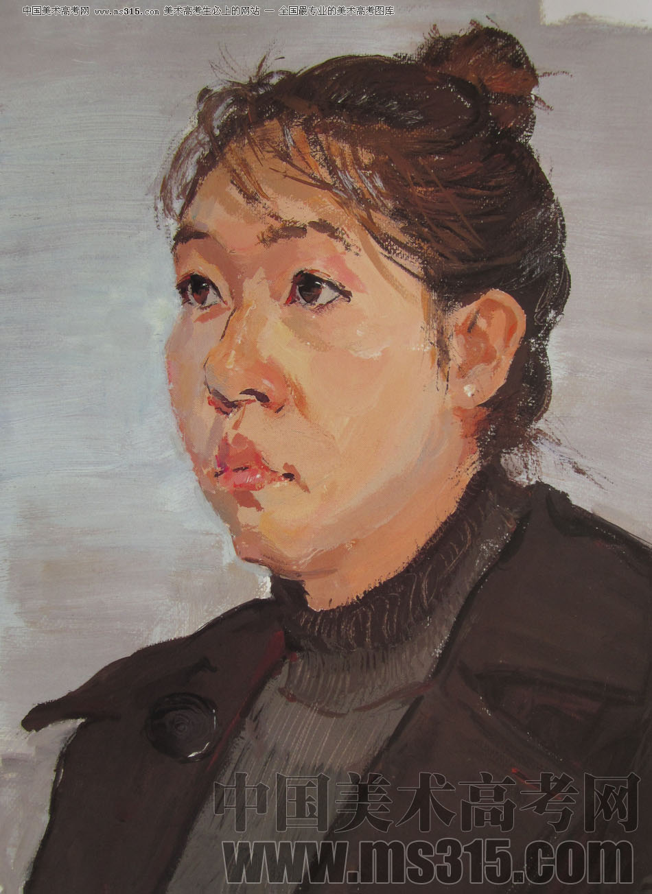 2009年鲁迅美术学院色彩优秀试卷33