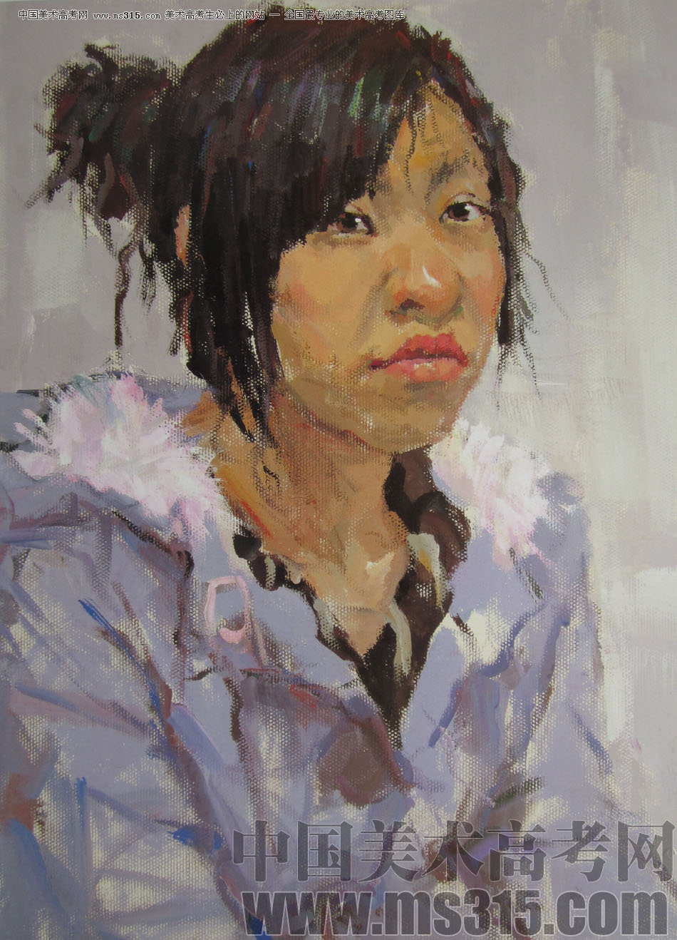 2009年鲁迅美术学院色彩优秀试卷35