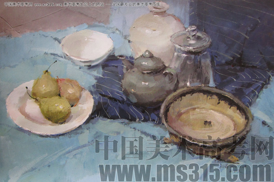中央美术学院状元刘洋色彩静物作品5