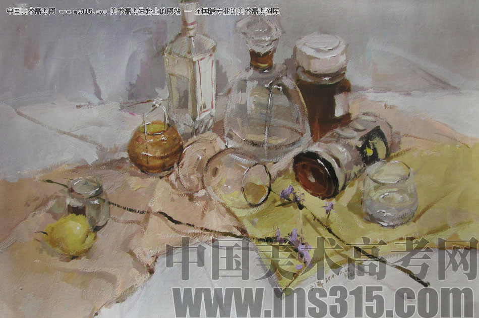 中央美术学院状元刘洋色彩静物作品21