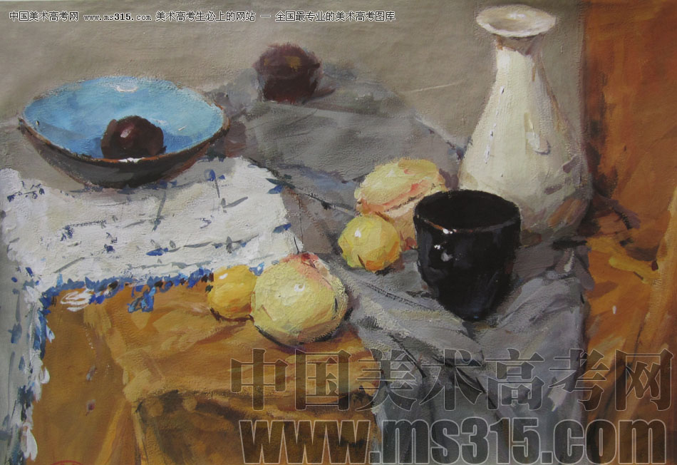 中央美术学院状元刘洋色彩静物作品29