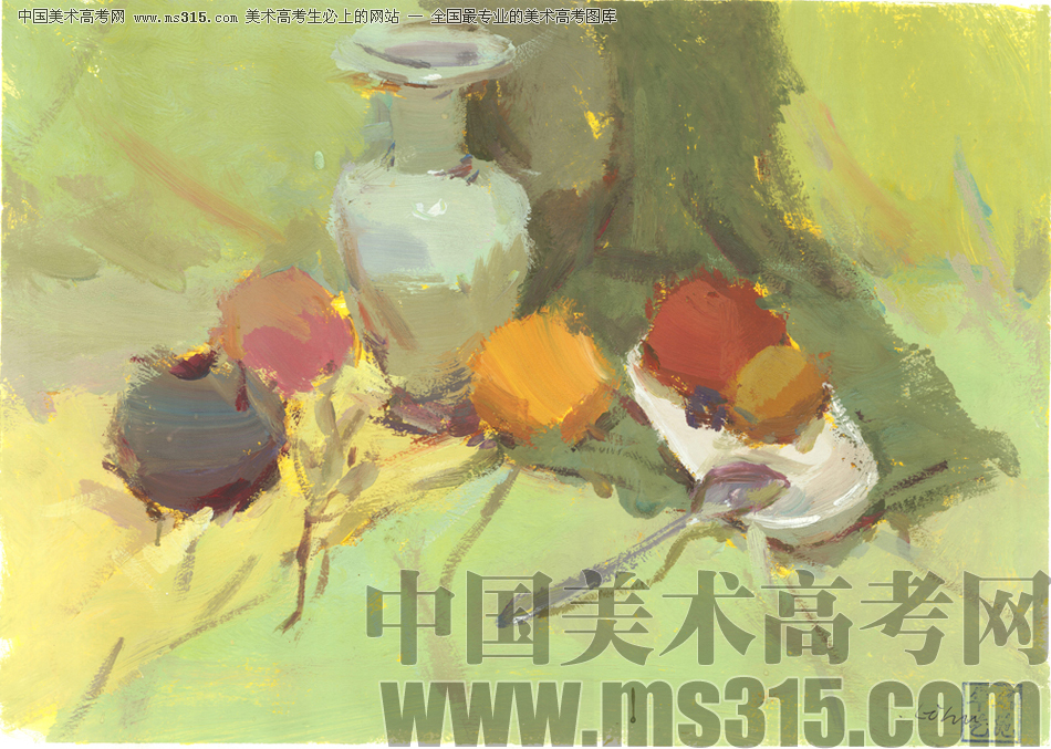北京华艺名画室色彩投稿作品1（学生）